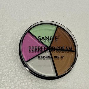 concealer wheel 5 colors palette corrector cream Saniye